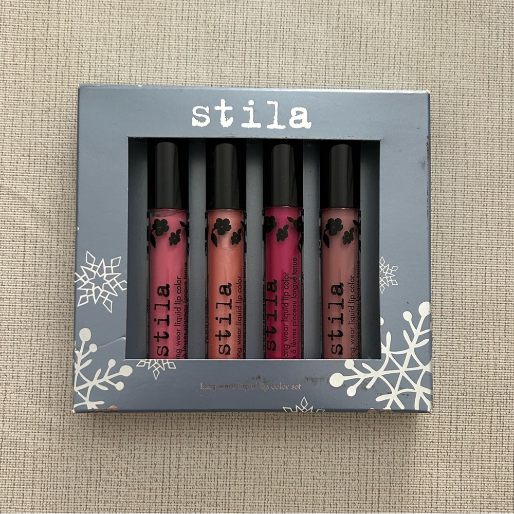 NIB Stila Long Wear Liquid Lip Set